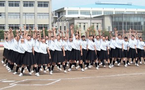 甲子園決勝戦スクリーンに登場 三重高ダンス部 高校野球ダンスコン最優秀で 三重県中南勢の郷土紙 夕刊三重新聞社